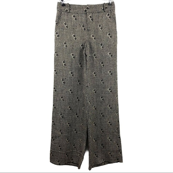 NWT Rachel Roy Aponi Relaxed Fit Wool Wide Legs Boyfriend Trouser Pants Size 2 - Picture 1 of 16